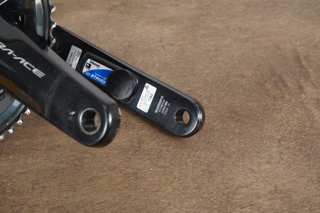 172.5mm 50/34T Dura-Ace FC-R9100 Stages Power Meter Crankset 9100