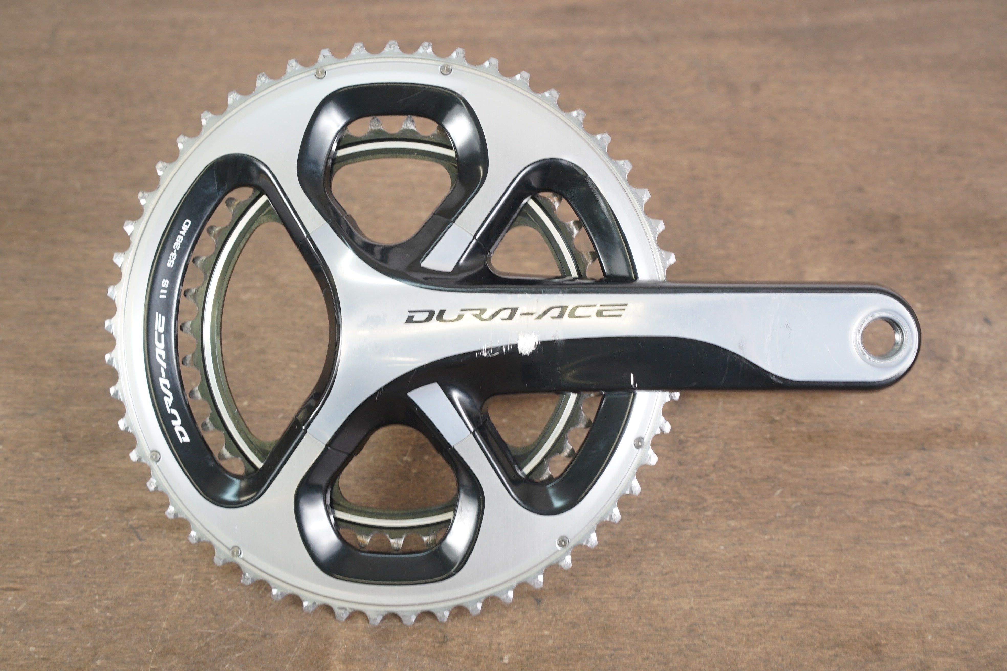 175mm 53/39T Shimano Dura-Ace FC-9000 11 Speed Crankset – Elevate