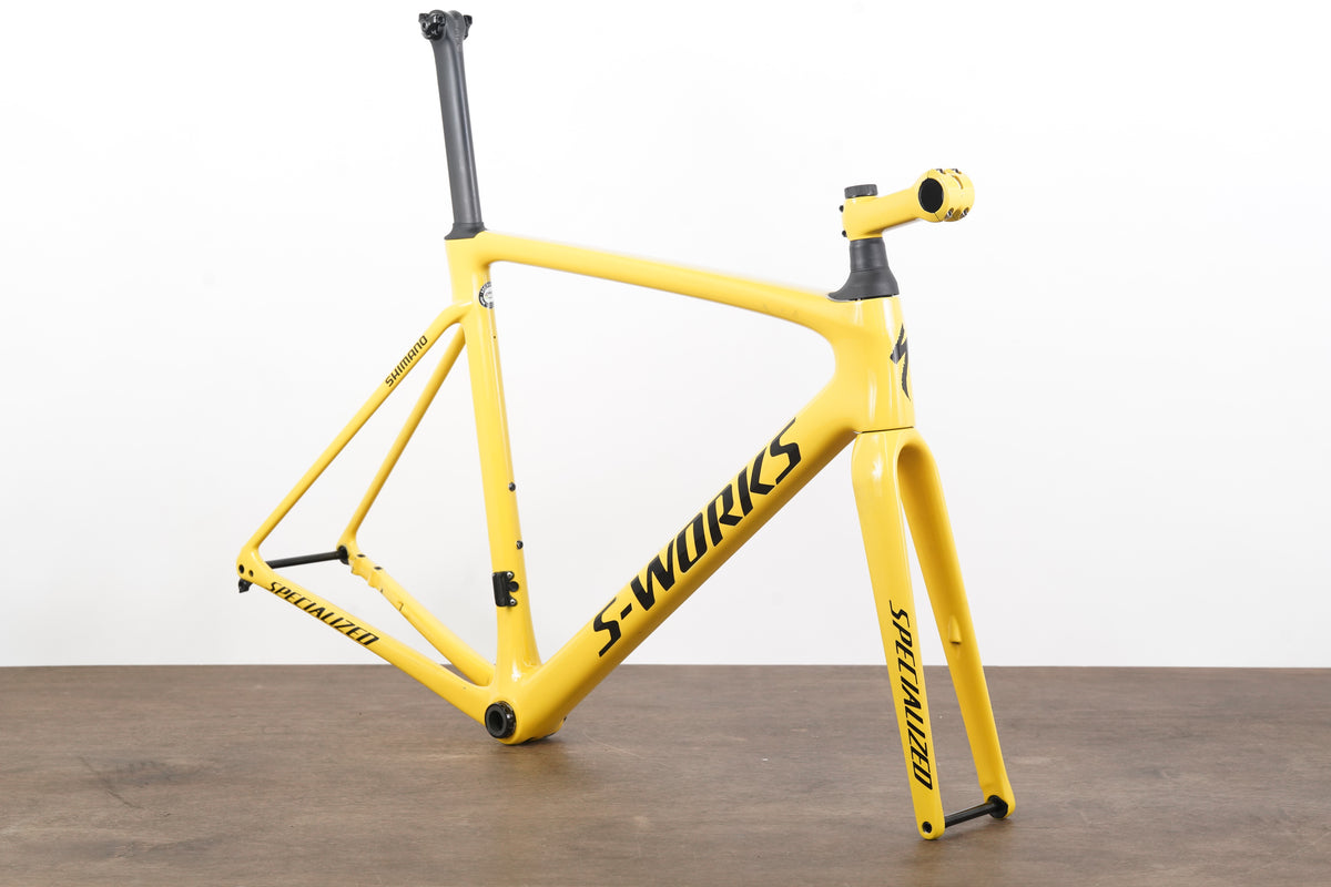 2021 59cm Specialized S-WORKS Roubaix Team Future Shock Carbon Disc Frameset