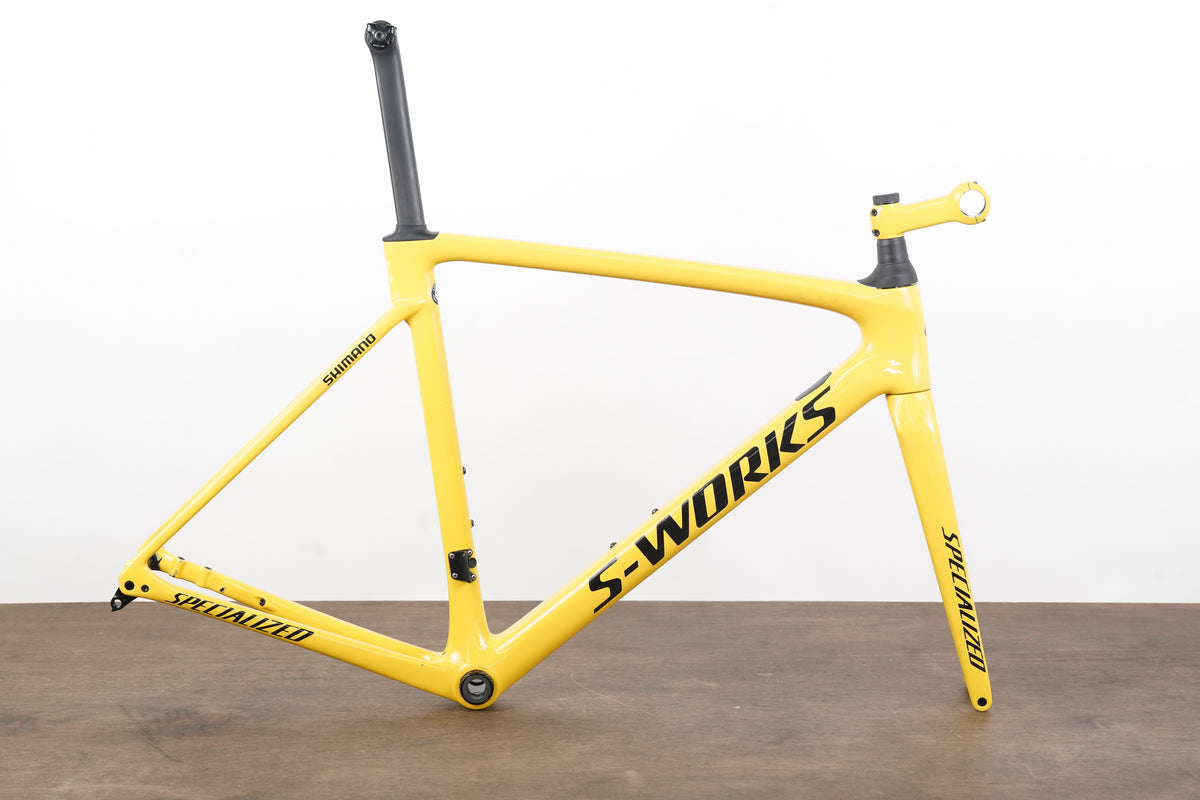 2021 59cm Specialized S-WORKS Roubaix Team Future Shock Carbon Disc Frameset