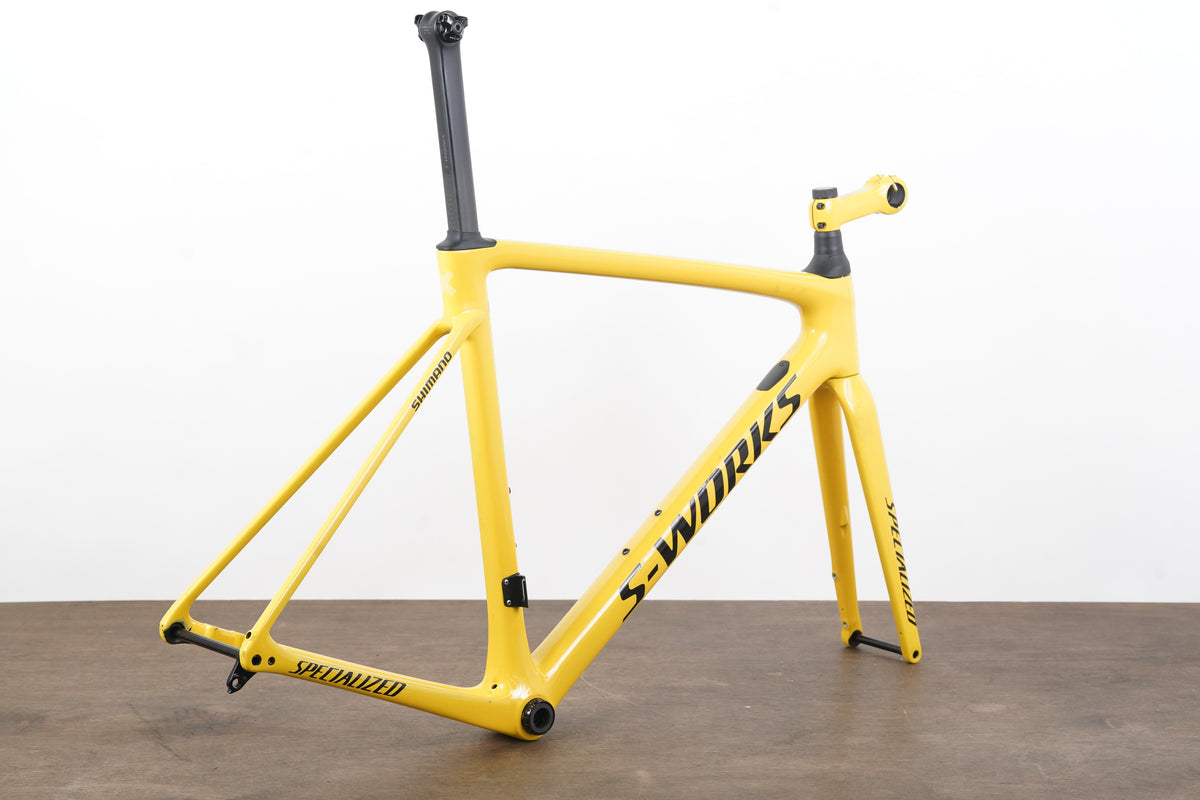 2021 59cm Specialized S-WORKS Roubaix Team Future Shock Carbon Disc Frameset