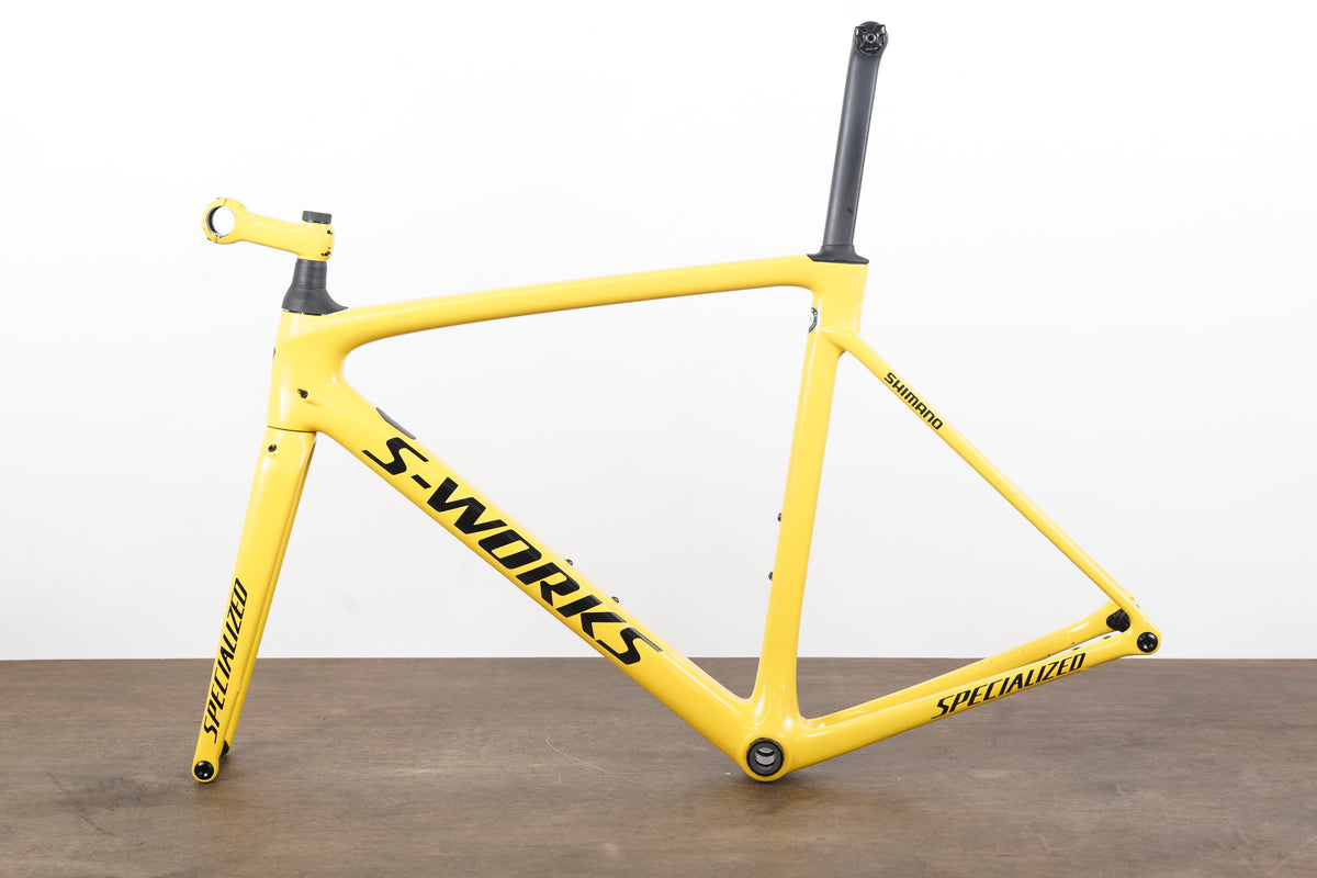 2021 59cm Specialized S-WORKS Roubaix Team Future Shock Carbon Disc Frameset
