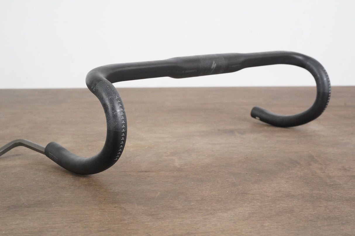 44cm Specialized S-WORKS Shallow Bend Carbon Compact Road Handlebar 31.8mm