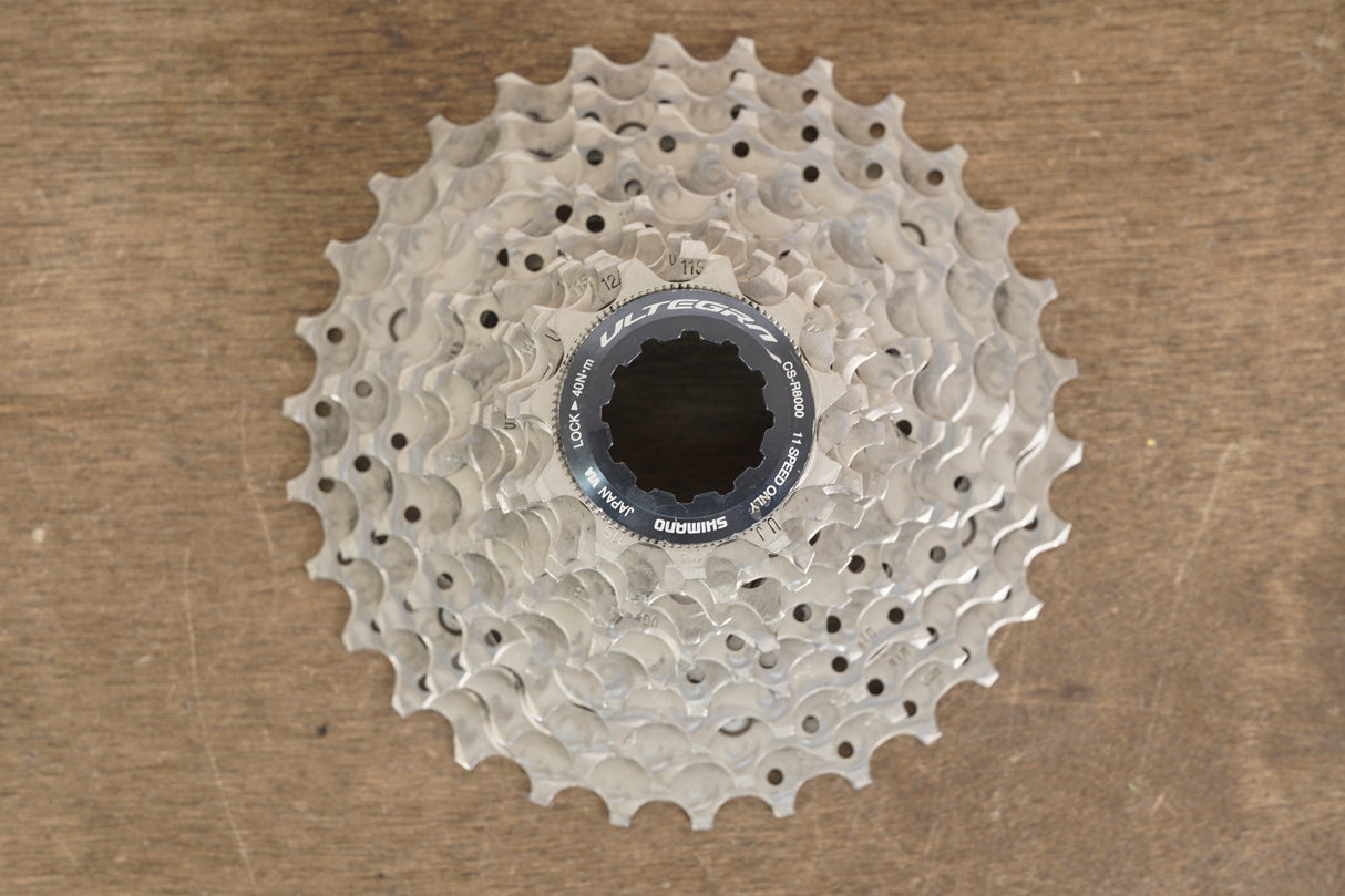 11-30T Shimano Ultegra CS-R8000 11 Speed Cassette 267g 8000
