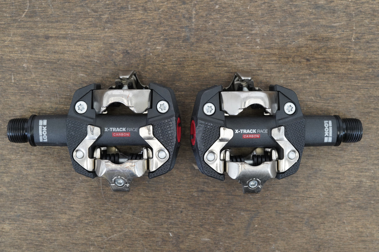 LOOK X-Track Race SPD Carbon Clipless CX Road MTB Pedals 350g