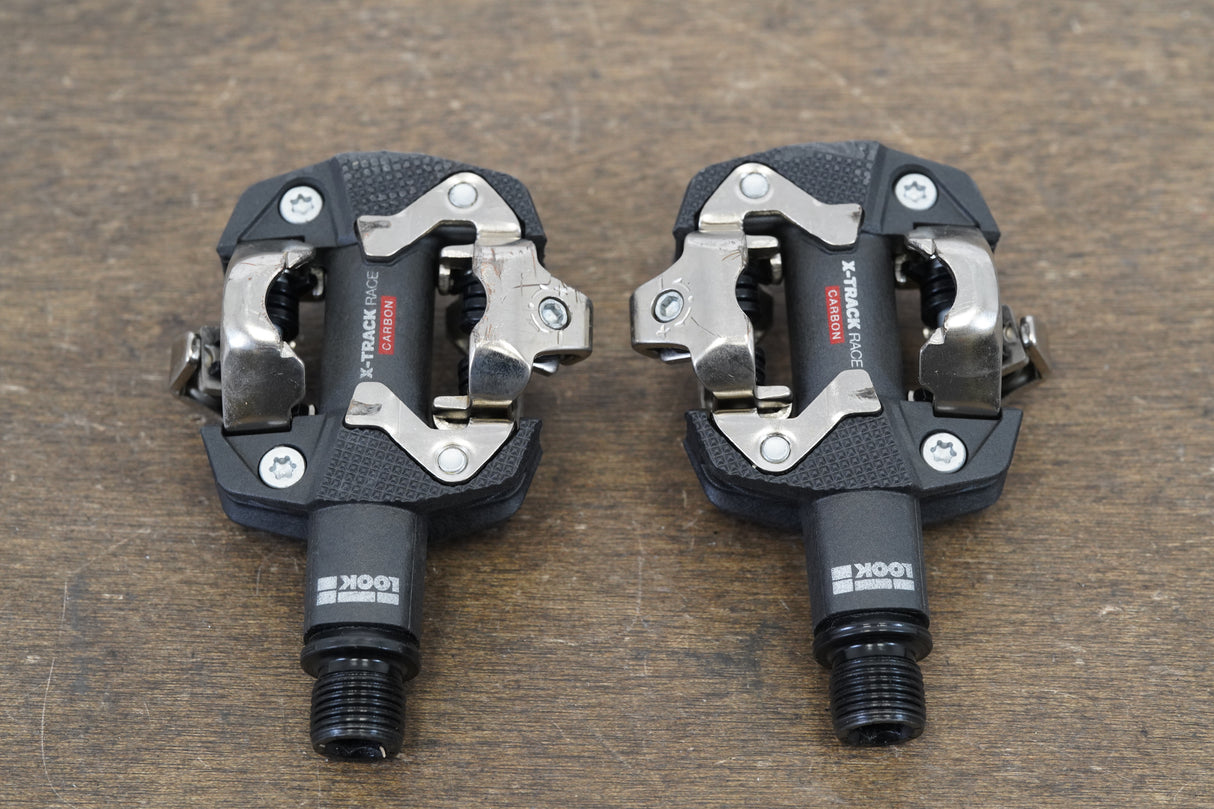 LOOK X-Track Race SPD Carbon Clipless CX Road MTB Pedals 350g