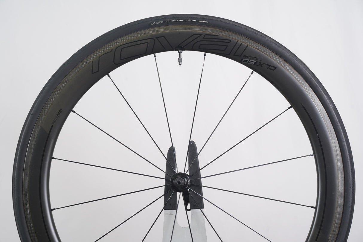 Roval CLX 50 Carbon Tubeless Clincher Rim Brake Wheelset Shimano/SRAM 11 Speed