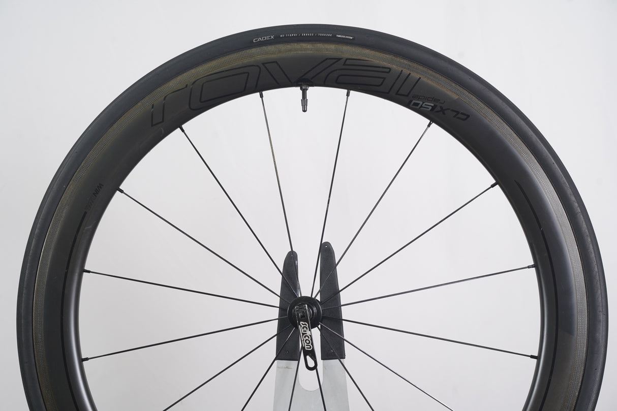 Roval CLX 50 Carbon Tubeless Clincher Rim Brake Wheelset Shimano/SRAM 11 Speed