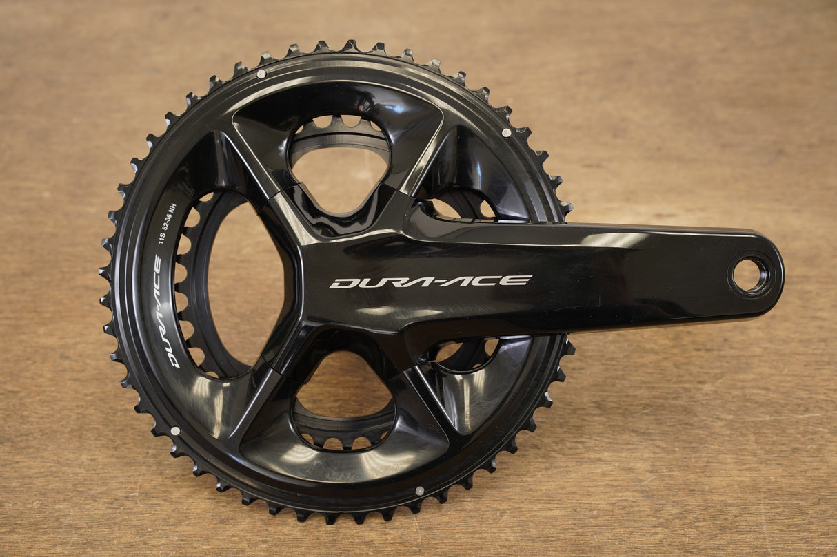 172.5mm 52/36T Shimano Dura-Ace FC-09 11 Speed Crankset R9100