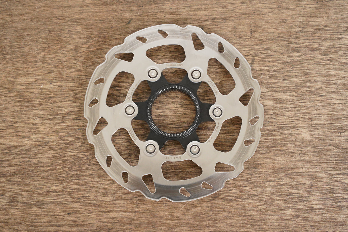 (1) 140mm Shimano SLX SM-RT70-SS Center Lock Disc Brake Rotor Road Gravel MTB