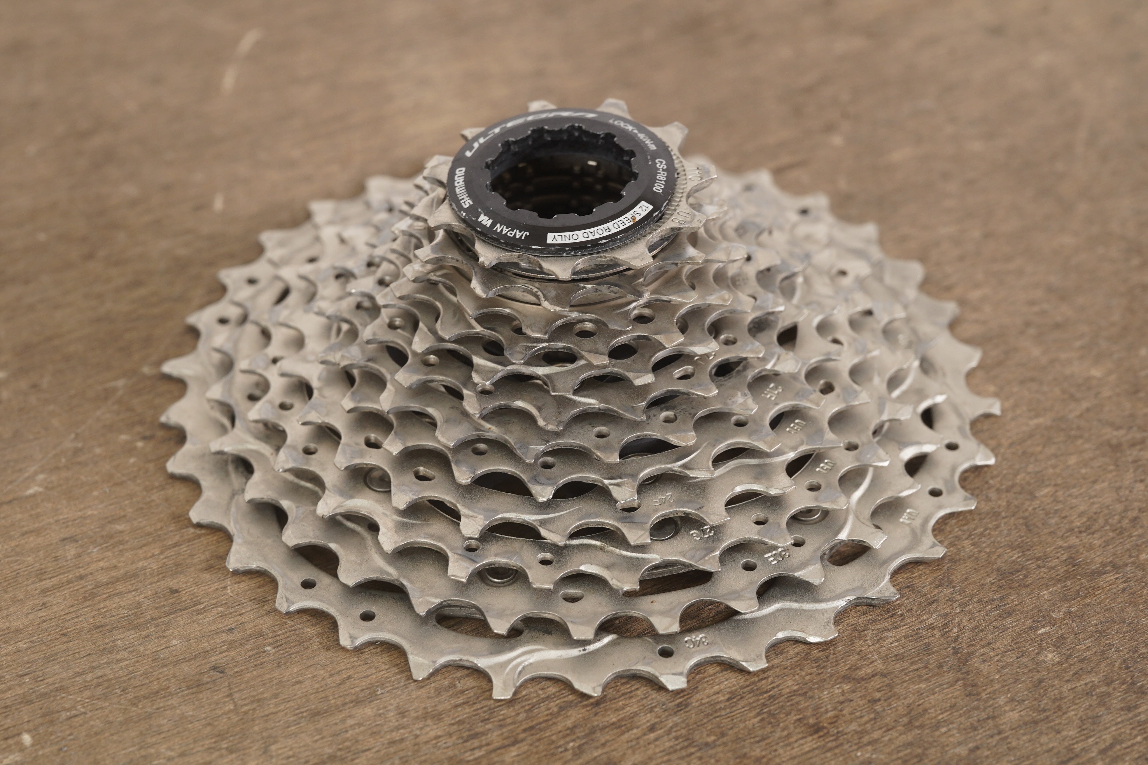 11-34T Shimano Ultegra CS-R8100 12 Speed Cassette 341g 8100