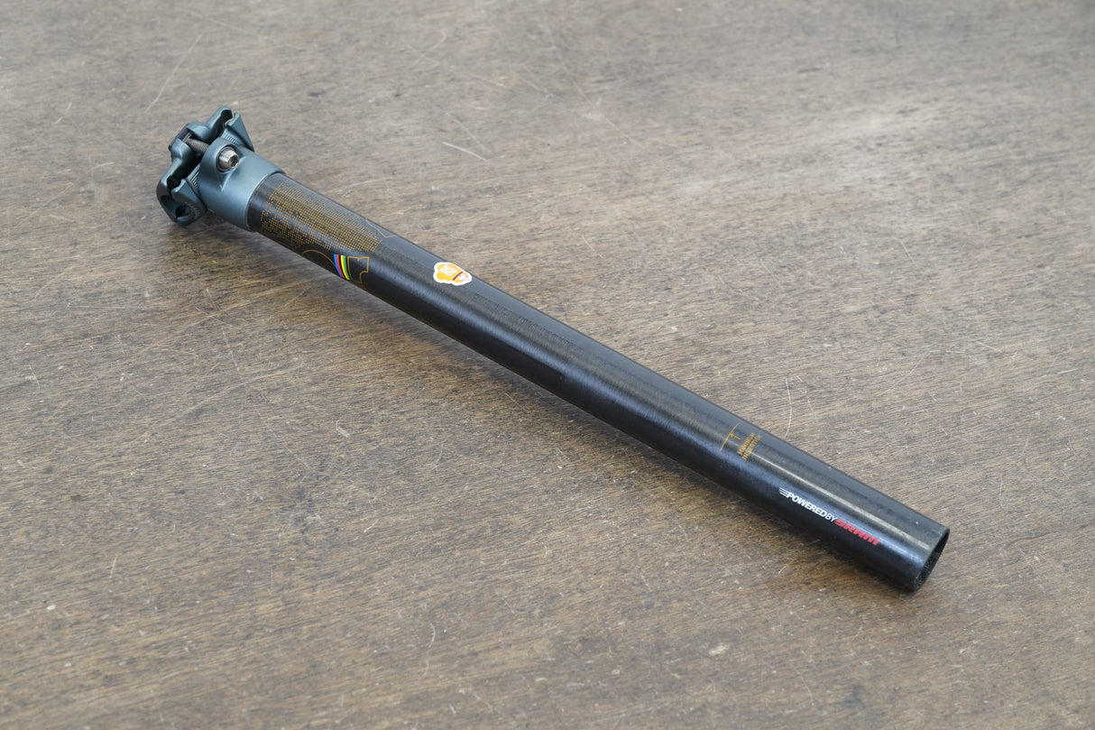 30.9mm Truvative Noir World Cup Carbon Alloy 0 Setback Seatpost 257g