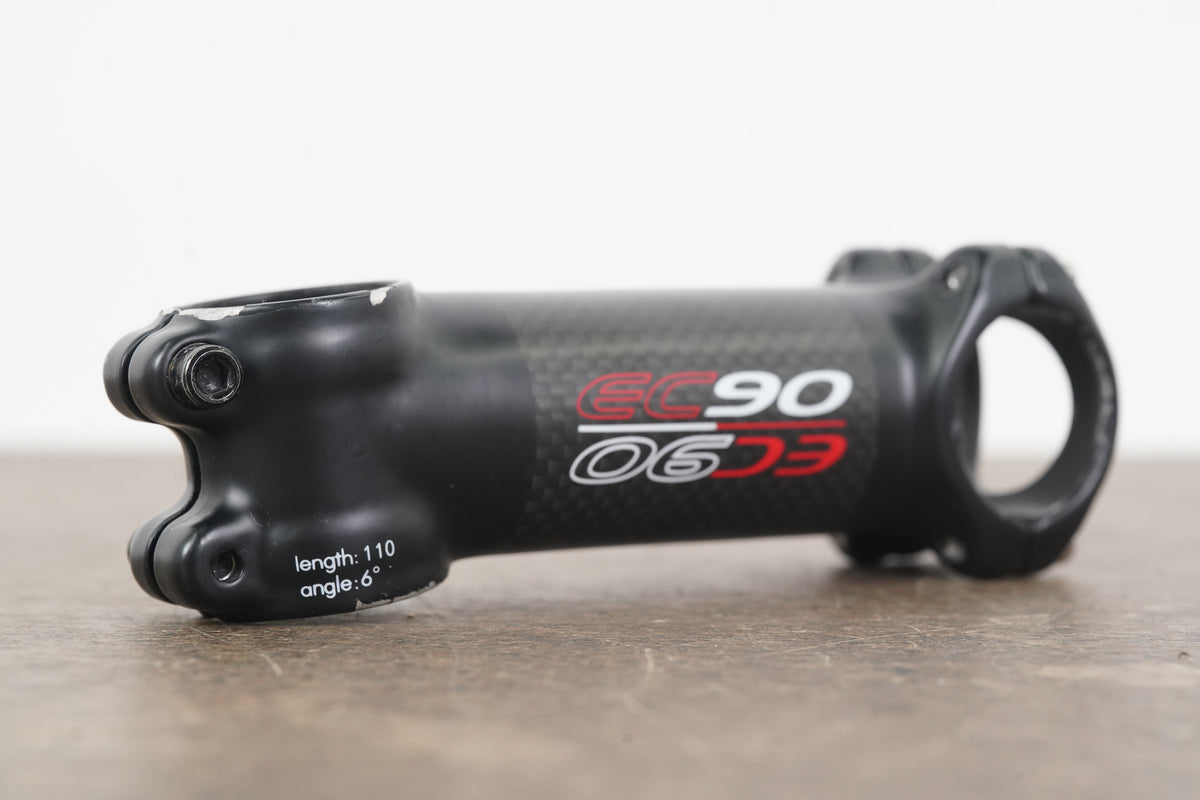 110mm ±6 Degree Carbon Alloy Road Stem 153g 1 1/8" 31.8mm