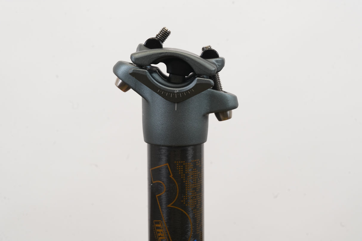 30.9mm Truvative Noir World Cup Carbon Alloy 0 Setback Seatpost 257g