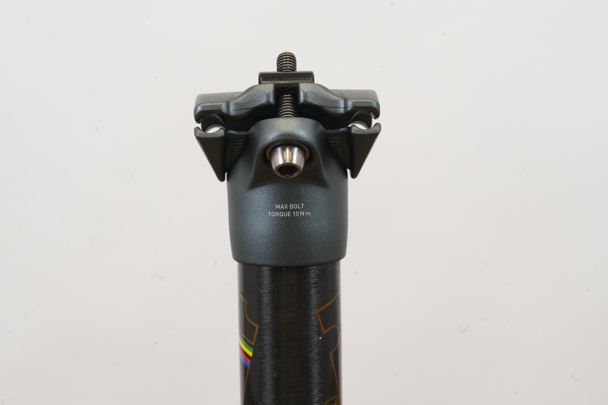 30.9mm Truvative Noir World Cup Carbon Alloy 0 Setback Seatpost 257g