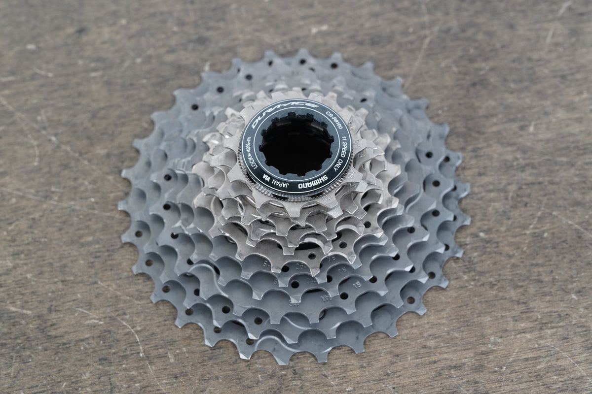 11-30T Shimano Dura-Ace CS-R9100 11 Speed Road Cassette 206g 9100