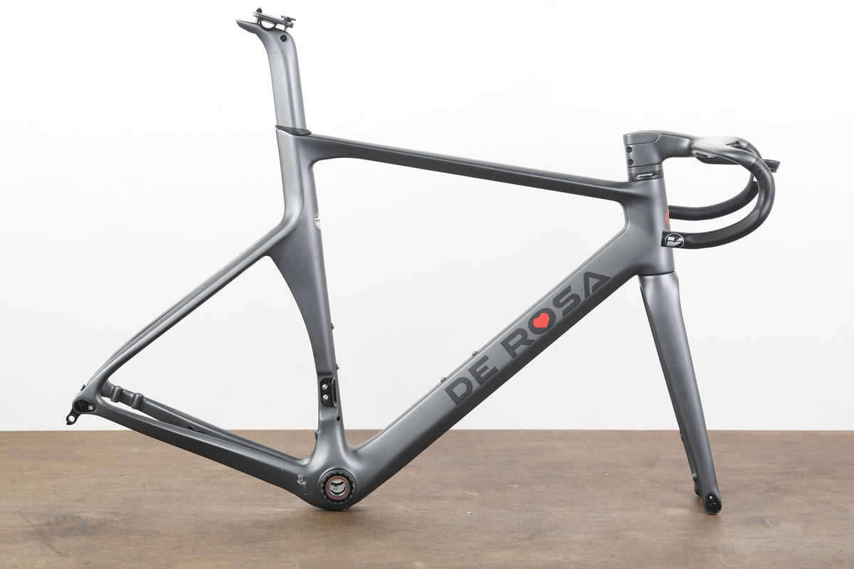 2023 54cm De Rosa SK Pininfarina Carbon Disc Brake Road Frameset + Cockpit