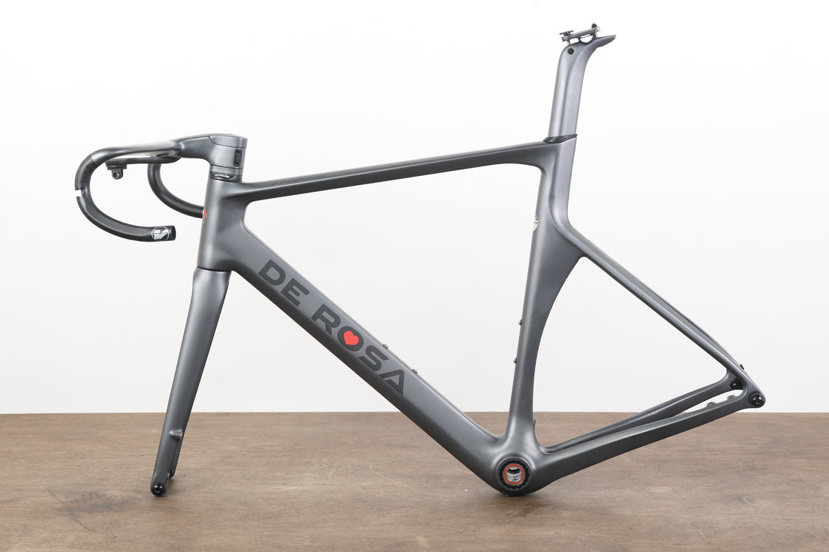 2023 54cm De Rosa SK Pininfarina Carbon Disc Brake Road Frameset + Cockpit
