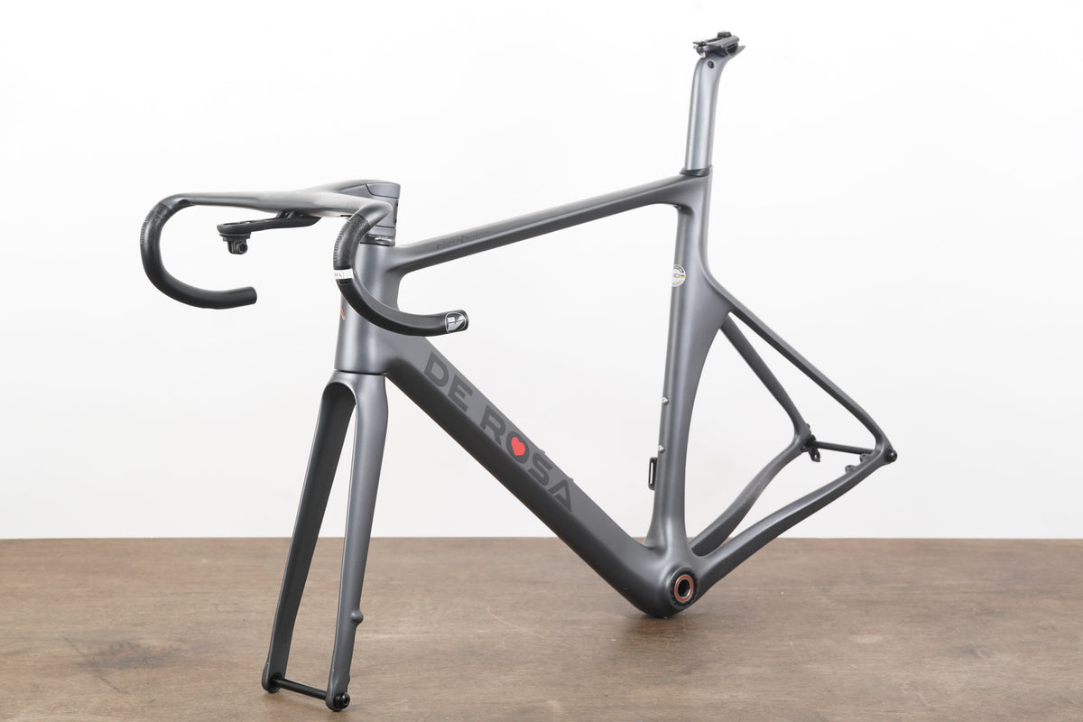 2023 54cm De Rosa SK Pininfarina Carbon Disc Brake Road Frameset + Cockpit