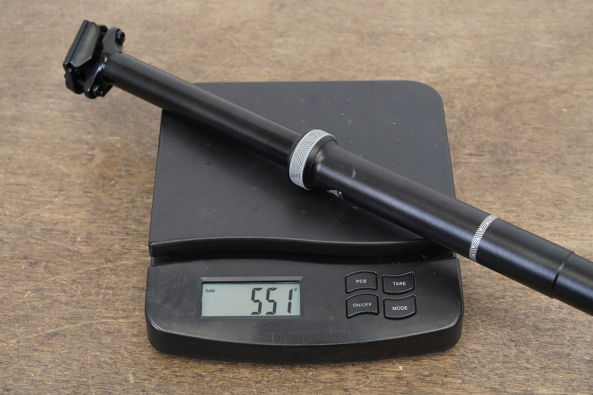 NEW 31.6mm PNW Loam Dropper +RAD Travel Adjust 0 Setback Seatpost 551g