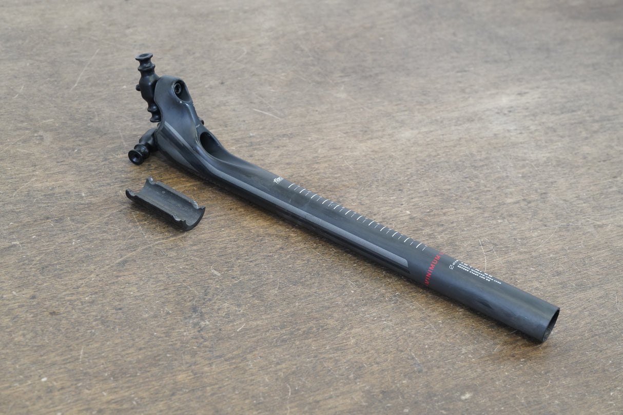 27.2mm Specialized S-WORKS FACT Carbon 20mm Setback Road Seatpost 189g