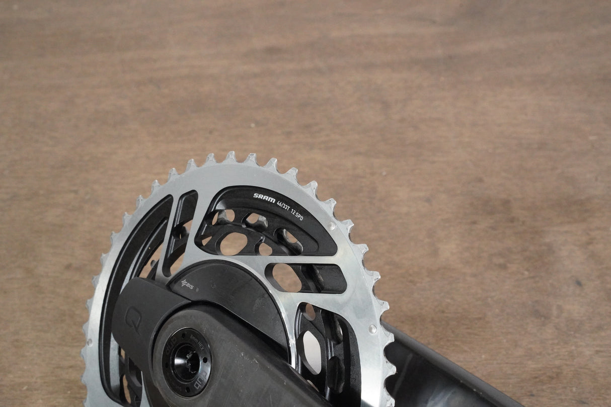 172.5mm 46/33T DUB SRAM Red AXS Quarq 12 Speed Power Meter Crankset