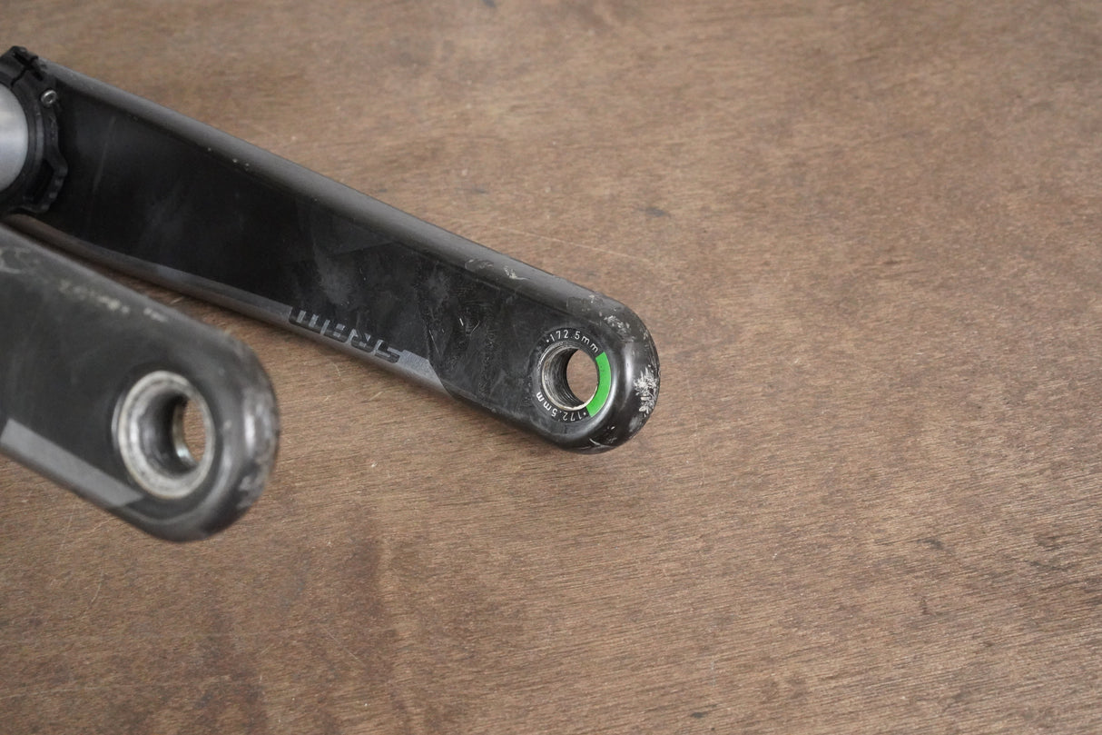 172.5mm 46/33T DUB SRAM Red AXS Quarq 12 Speed Power Meter Crankset