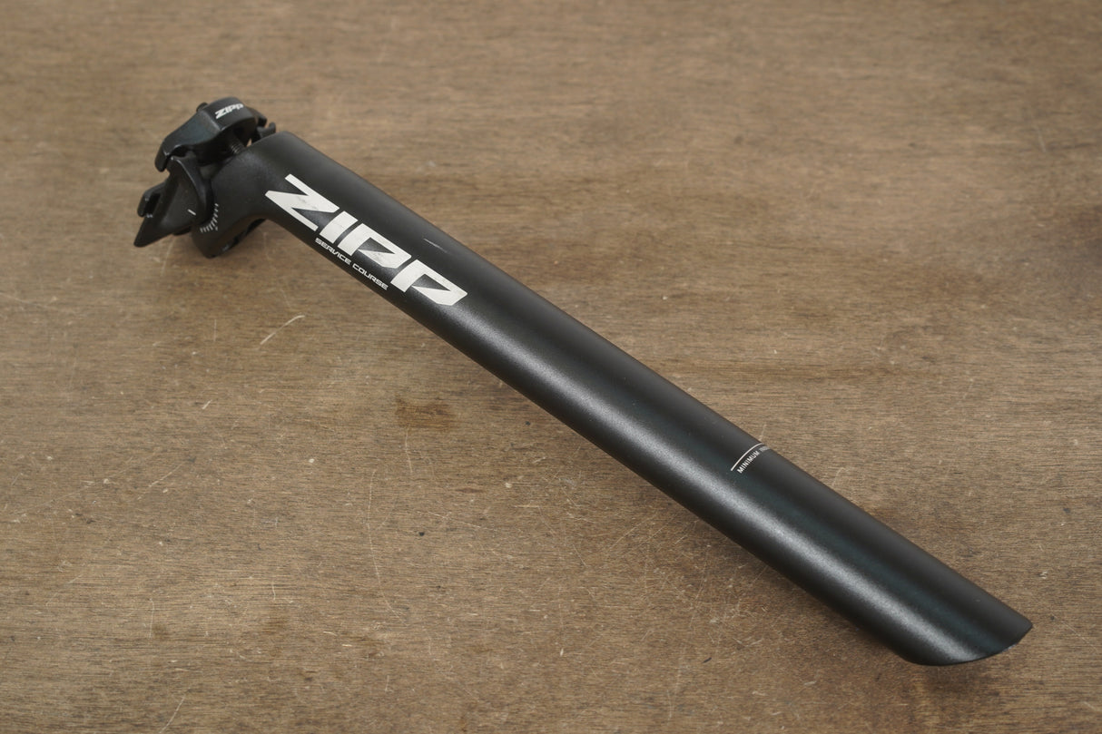 NEW 31.6mm Zipp Service Course Alloy Setback Road Seatpost