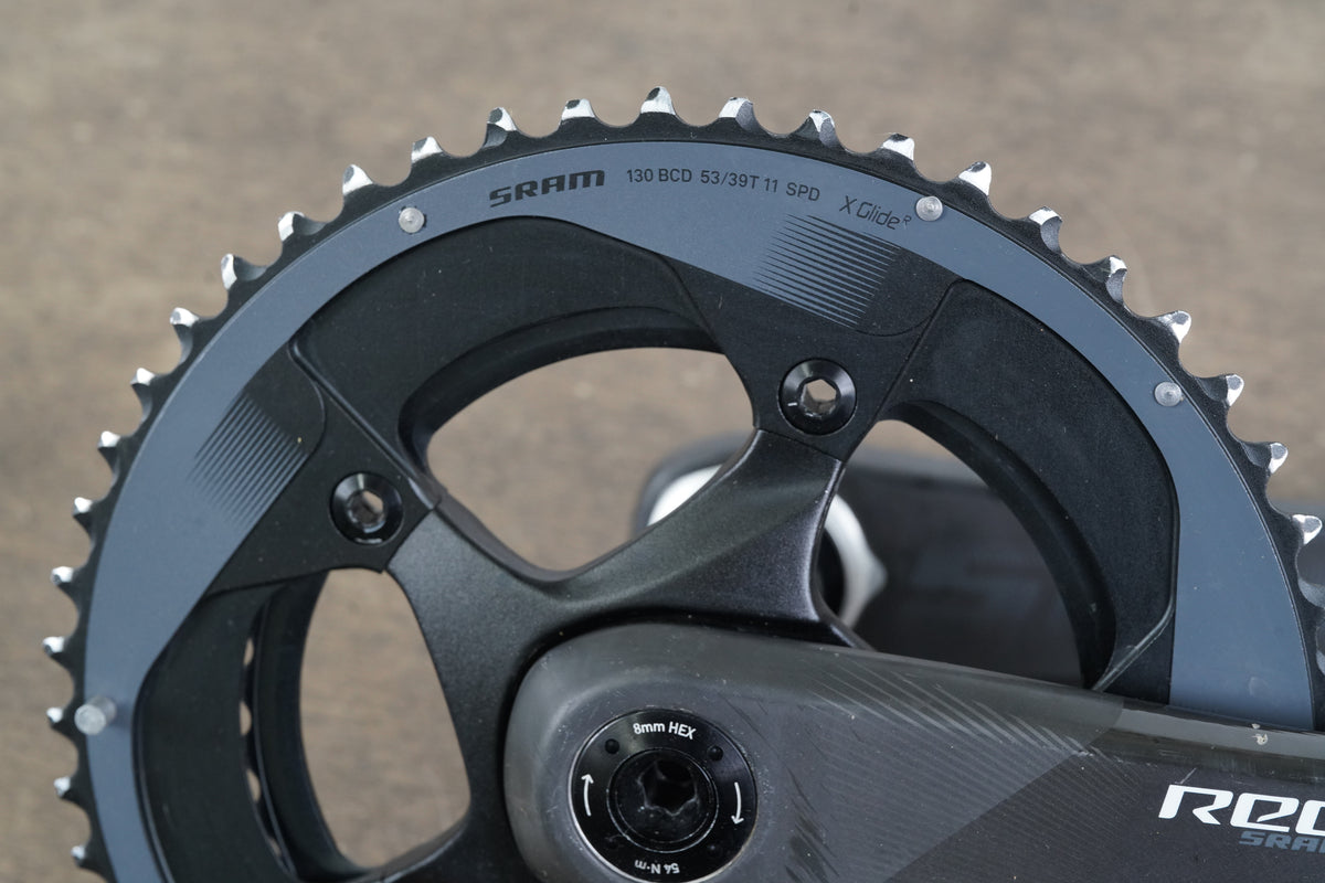 170mm 53/39T BB30 SRAM Red 22 Carbon Crankset 671