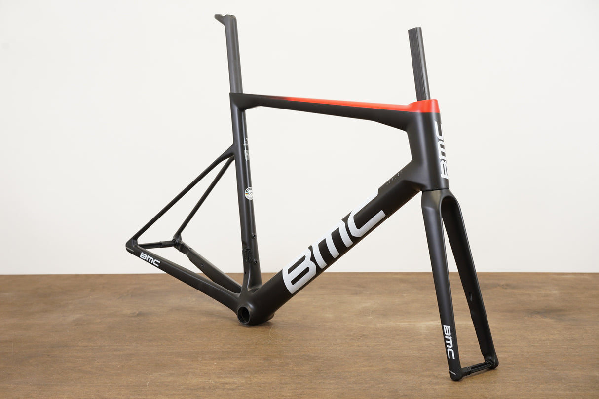 NEW 2021 58cm BMC Teammachine SLR01 Disc Team Frameset CBN-WHT-RED