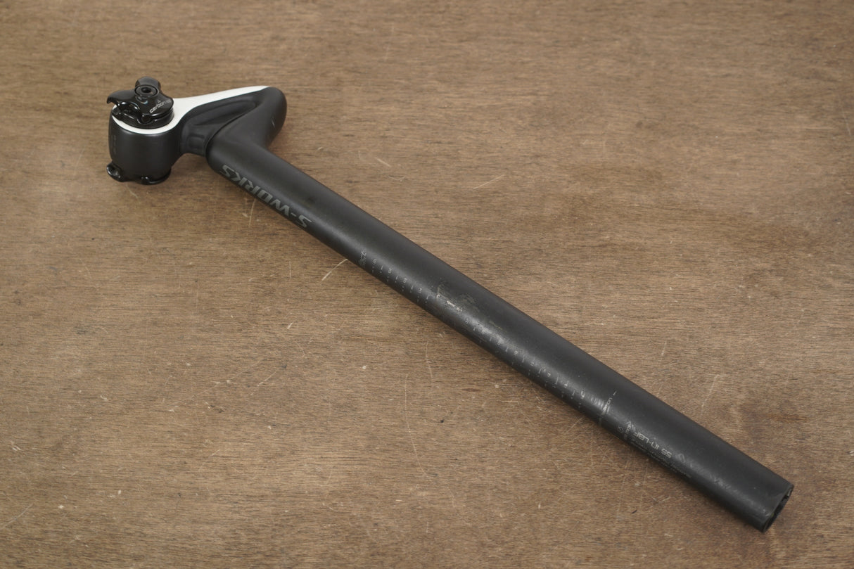 27.2mm Specialized S-WORKS CG-R Carbon Setback Road Seatpost CGR