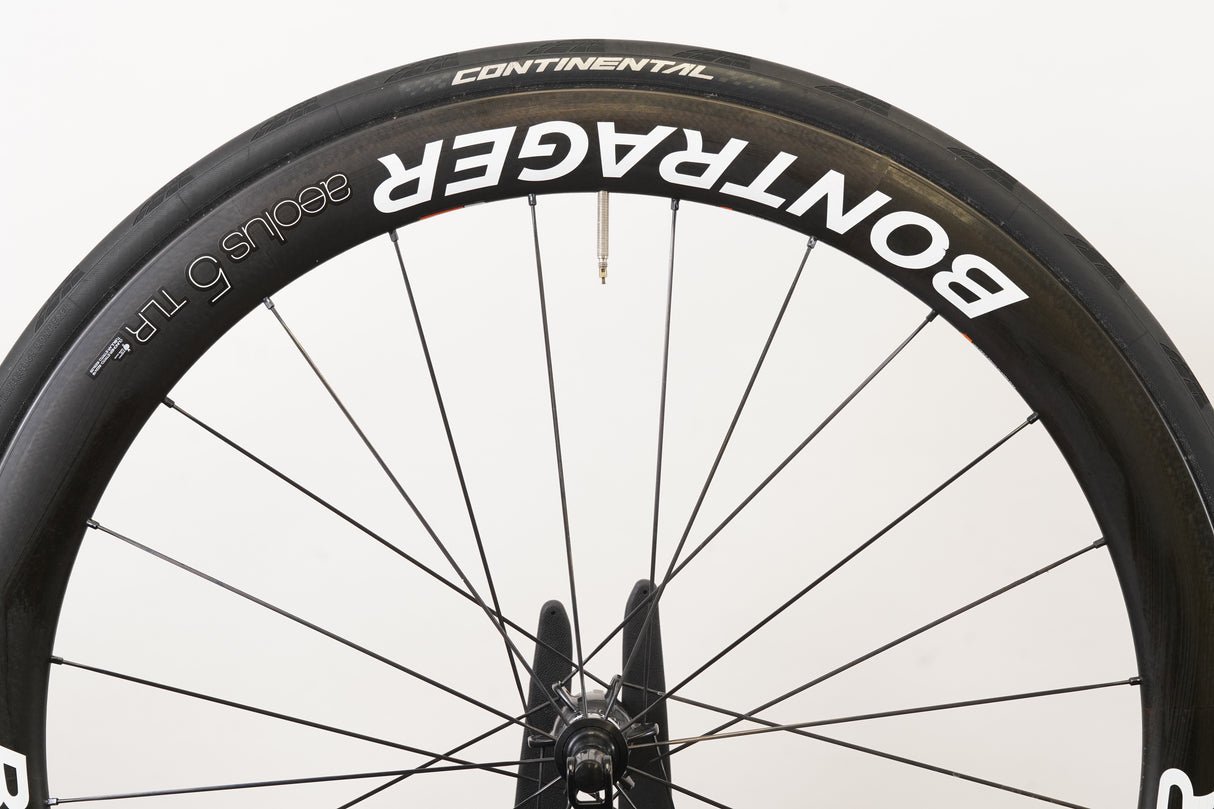 Bontrager Aeolus 5 TLR Carbon Tubeless Clincher Rim Brake Wheelset 11 Speed
