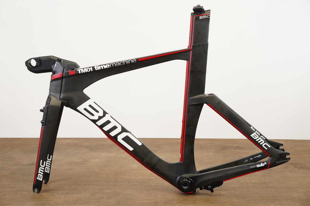 M (Medium) BMC TimeMachine TM01 Carbon Rim Brake TT Triathlon Frameset TM 01