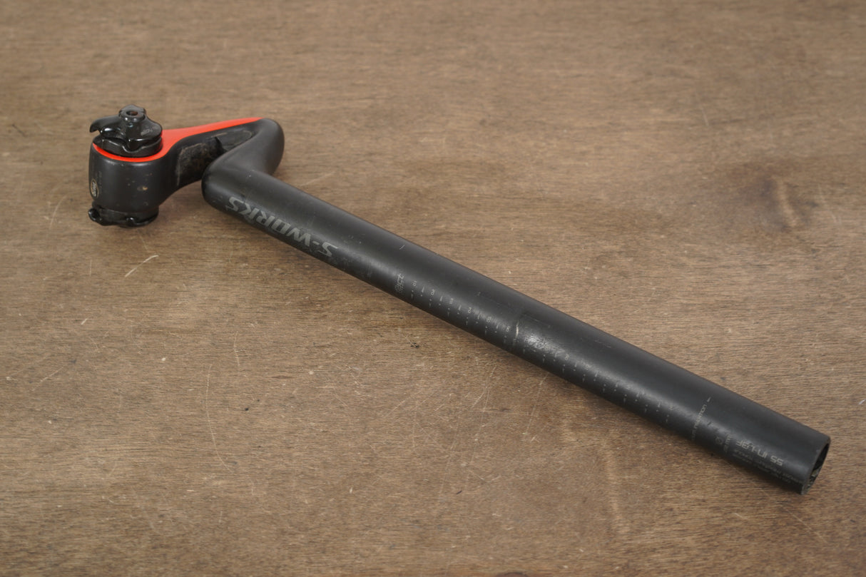 27.2mm Specialized S-WORKS CG-R Carbon Setback Road Seatpost CGR