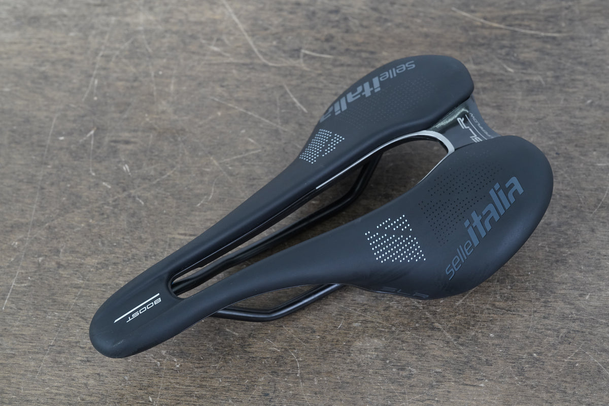 145mm Selle Italia SLR Superflow Boost Manganese Rail Road Saddle 229g
