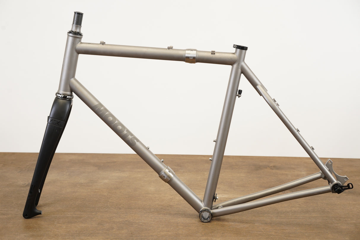 2017 53cm Moots Routt RSL S&S Cooupler ENVE Titanium Disc Brake Road Frameset