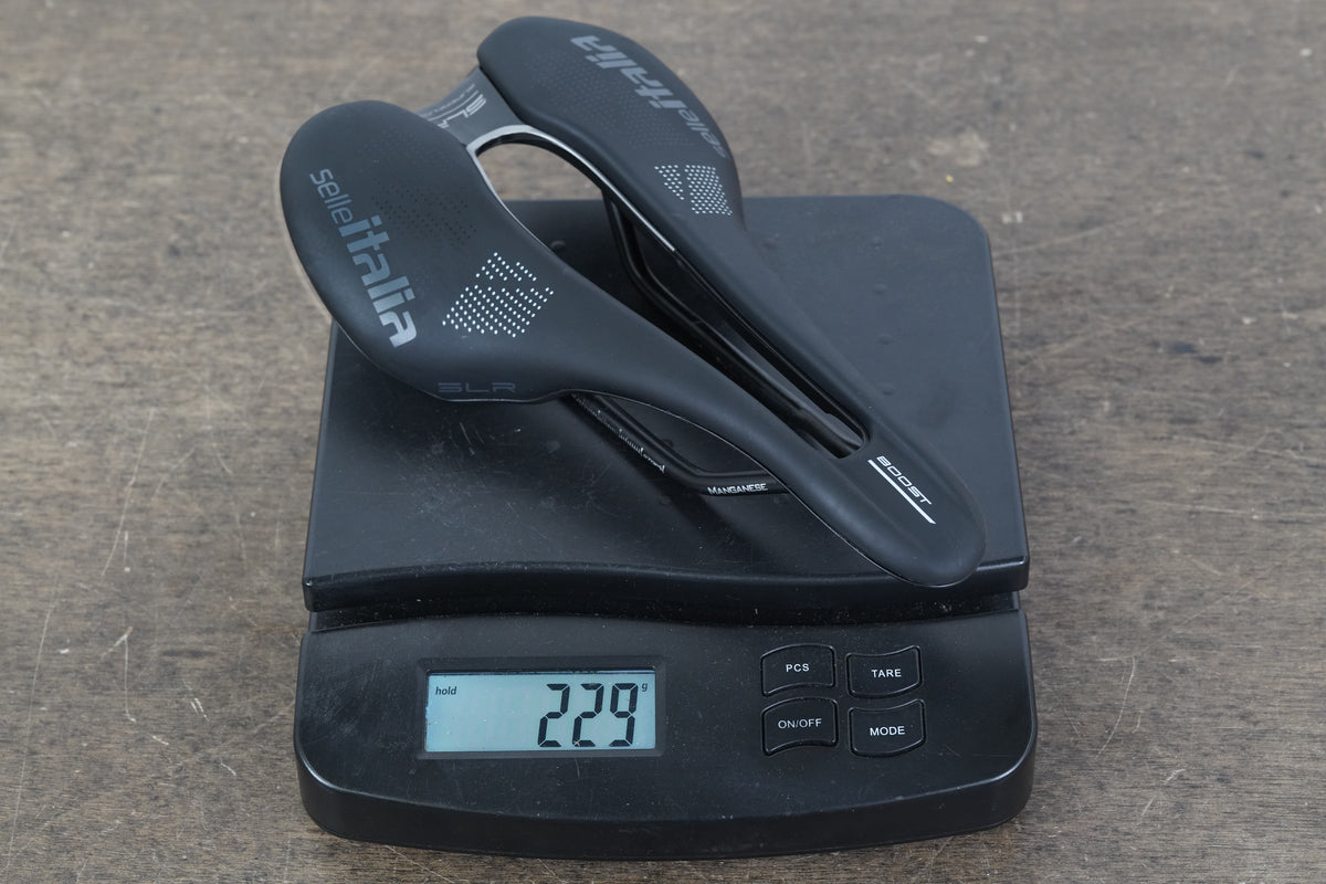 145mm Selle Italia SLR Superflow Boost Manganese Rail Road Saddle 229g