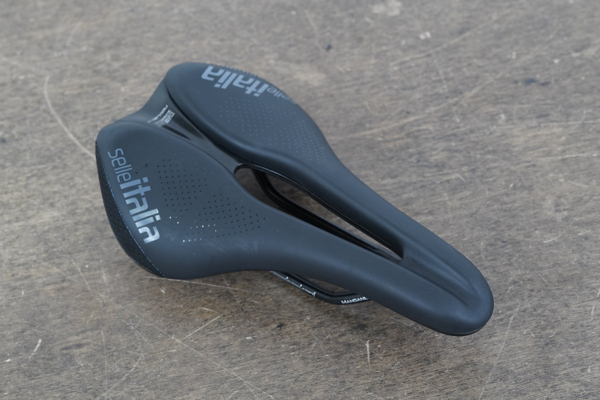 145mm Selle Italia Novus Boost Evo Manganese Superflow Road Bike Saddle 249g