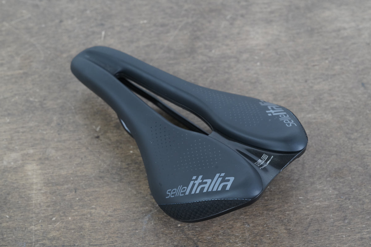 145mm Selle Italia Novus Boost Evo Manganese Superflow Road Bike Saddle 249g