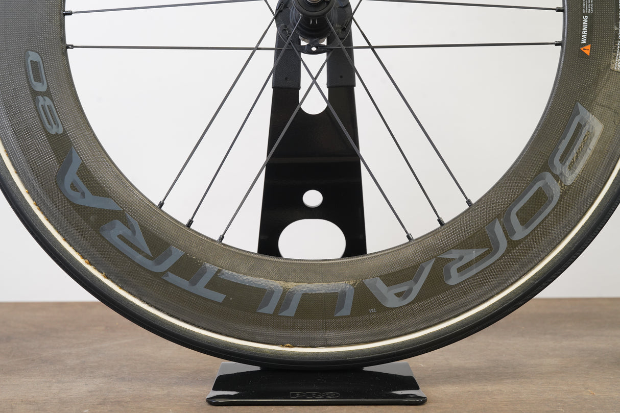 Campagnolo Bora Ultra 80 Carbon Tubular Rim Brake Wheelset Shimano/SRAM 11 speed