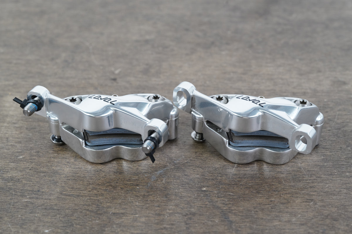 SRAM Level Ultimate Stealth 4-Piston Disc Brake Calipers + Levers MTB