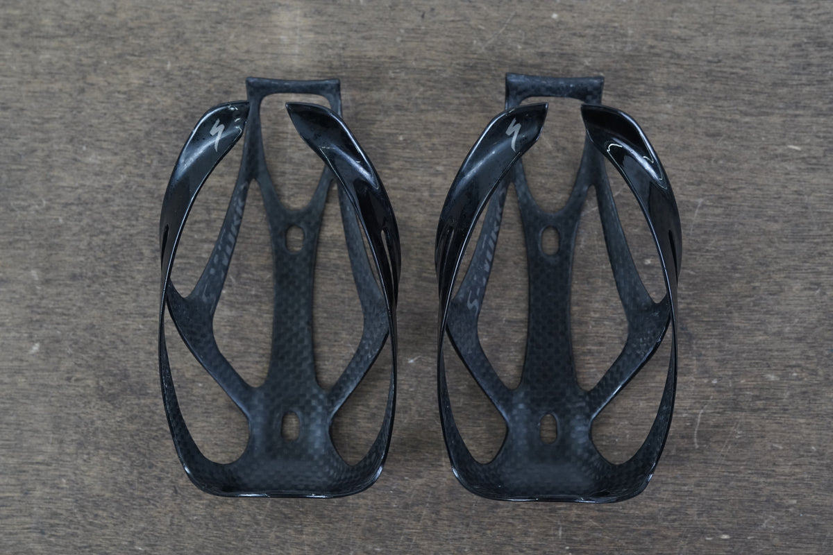 (2) Specialized S-WORKS Rib Cage III Carbon Water Bottle Cages 43g
