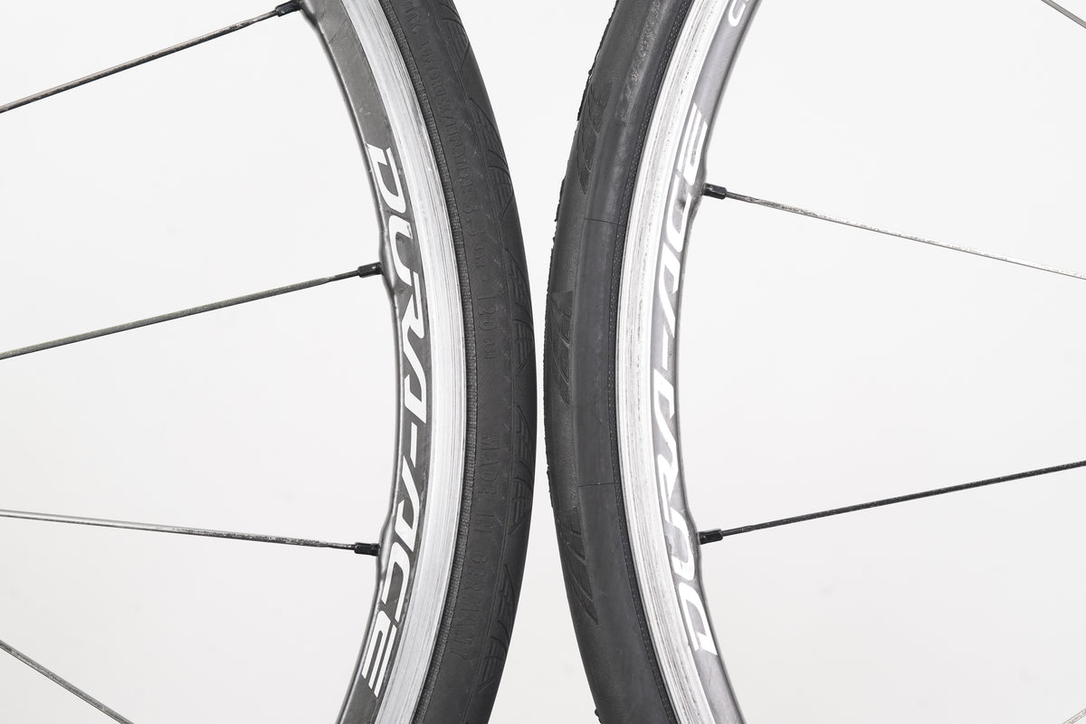 Shimano Dura-Ace WH-9000 C24 Carbon Clincher Rim Brake Wheelset 11 Speed