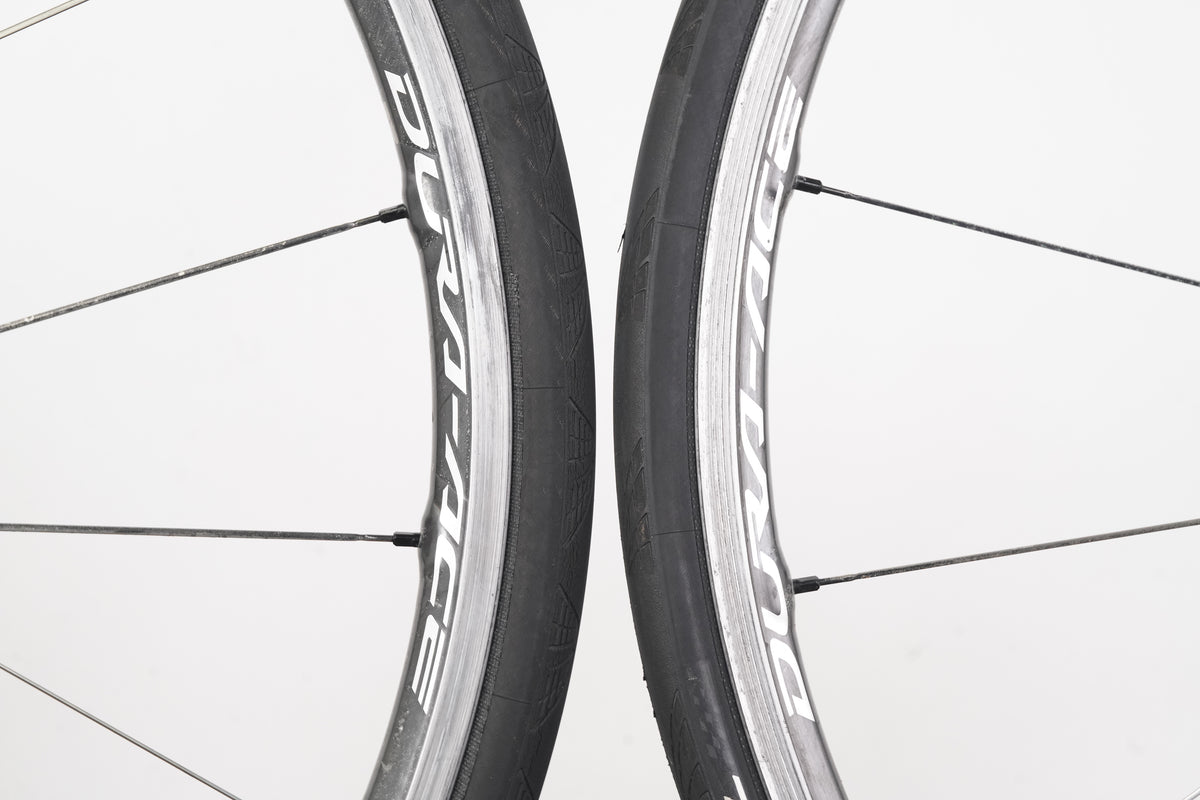 Shimano Dura-Ace WH-9000 C24 Carbon Clincher Rim Brake Wheelset 11 Speed