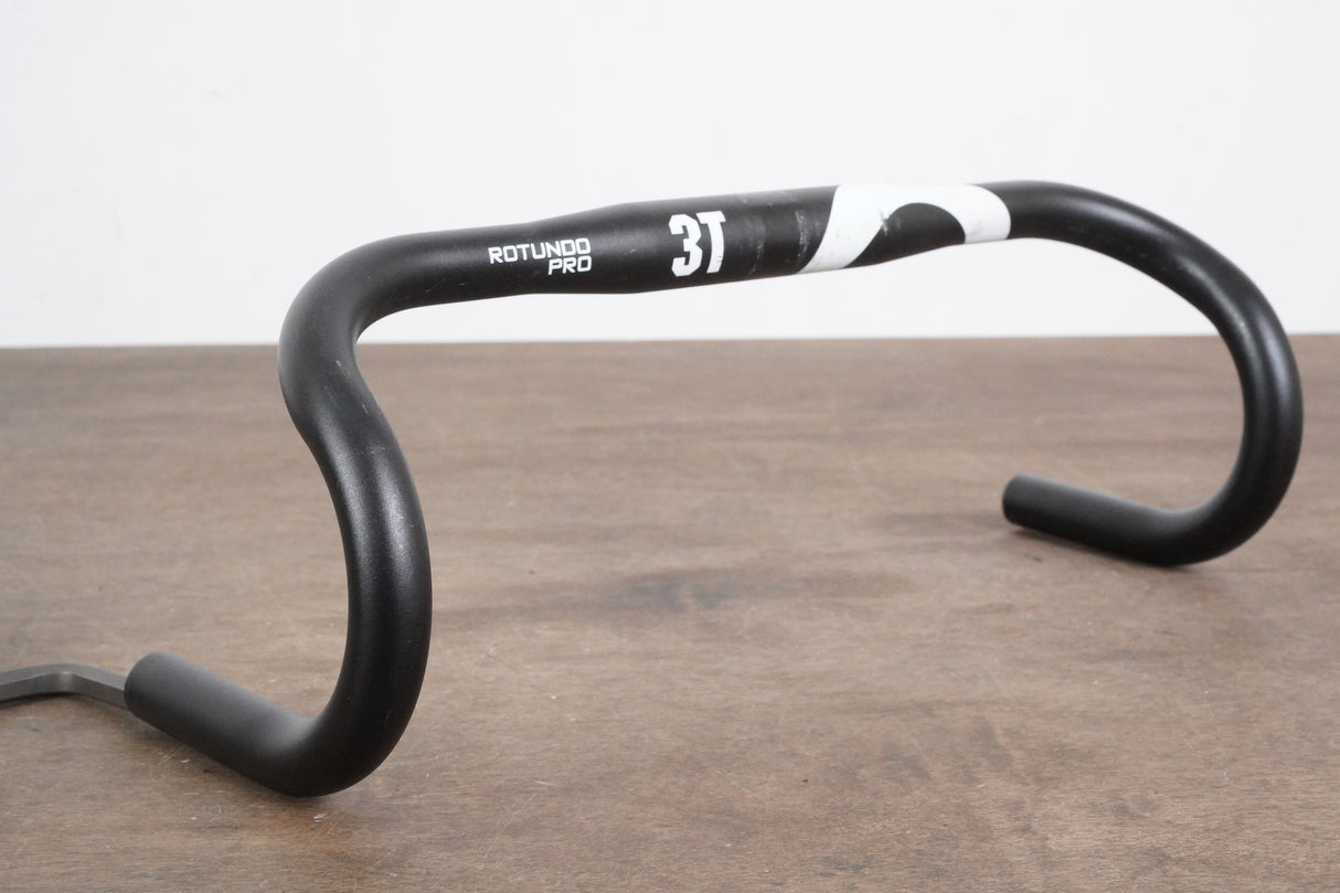 42cm 3T Rotundo Pro Alloy Traditional Bend Road Handlebar 31.8mm