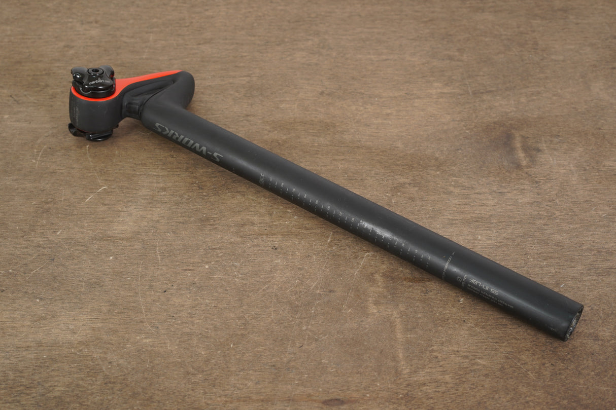 27.2mm Specialized S-WORKS CG-R Carbon Setback Road Seatpost CGR