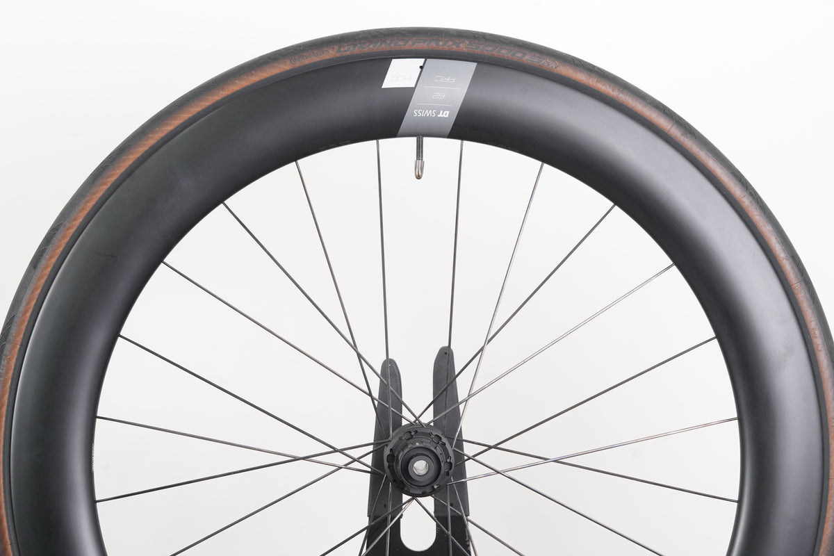 DT Swiss PRC 1400 62 Carbon Tubeless Disc Brake Wheelset Shimano/SRAM 11 Speed