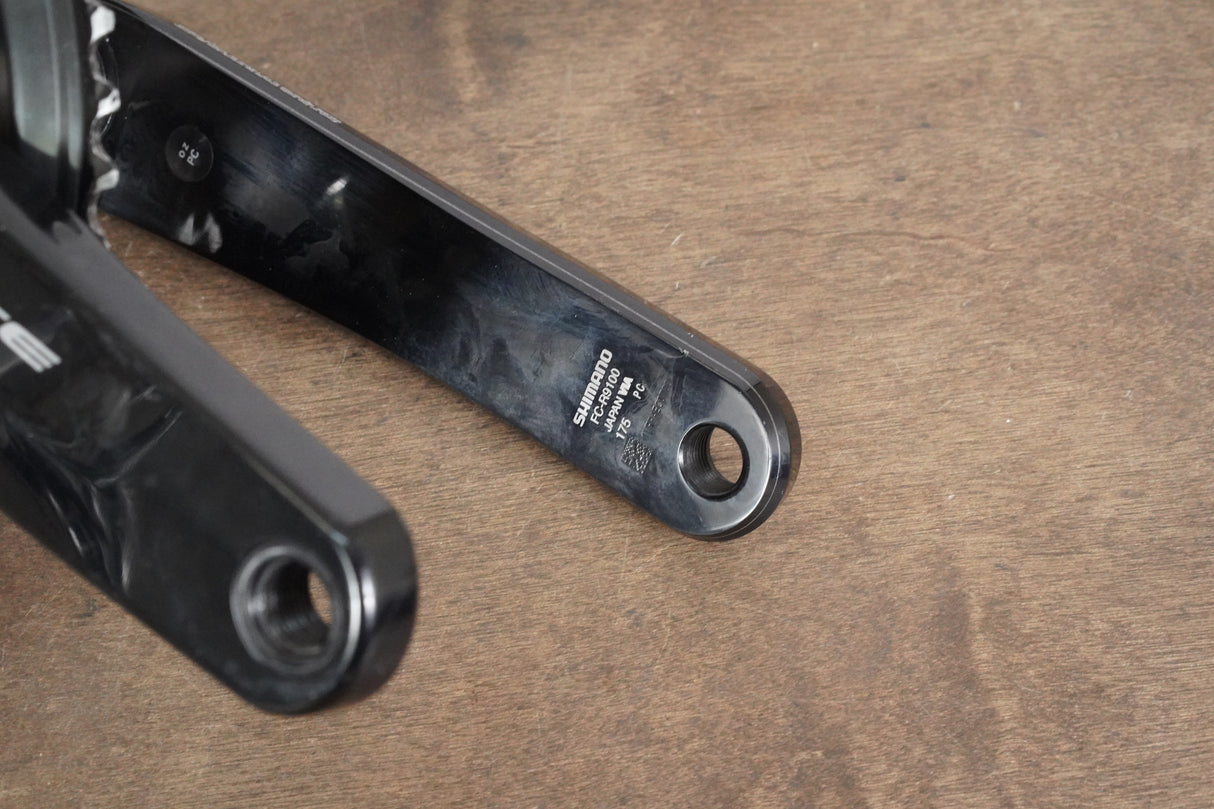 175mm 52/36T Shimano Dura-Ace FC-R9100 11 Speed Crankset 9100