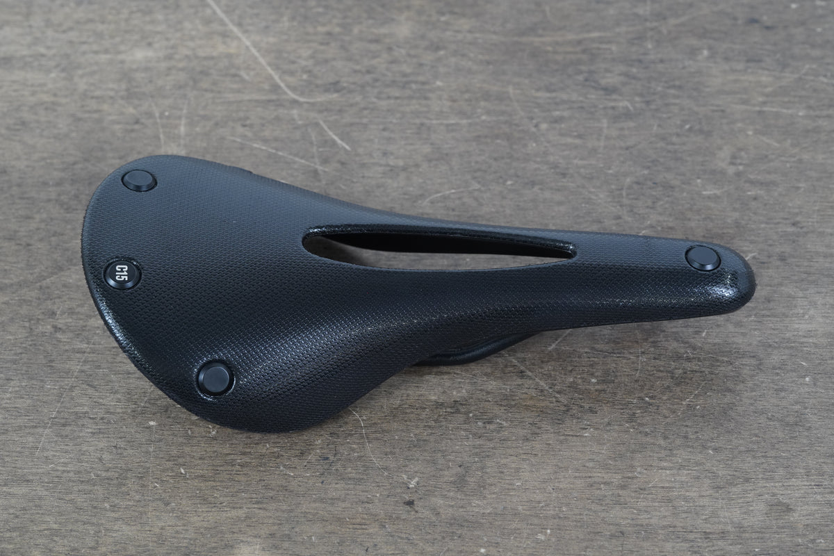 140mm Brooks C15 Cambium Carved Steel Rail Road Saddle 439g