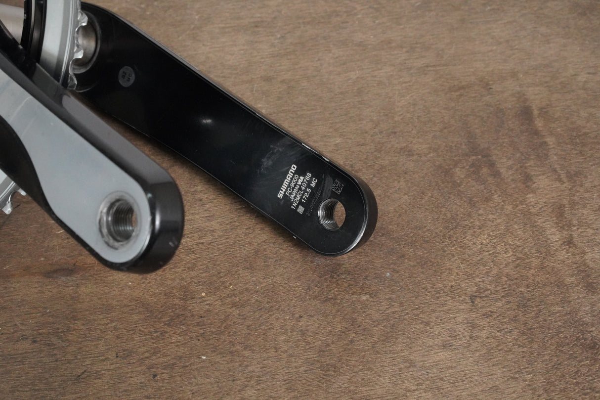 172.5mm 52/36T Shimano Dura-Ace FC-9000 11 Speed Crankset